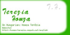 terezia homza business card